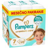 Pampers plenice Premium Care, velikost 7, 99 kosov Cene
