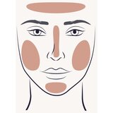 ZOEVA 108 Powder Blender Brush čopič za puder 1 kos | Shoptok.si
