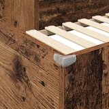  Okvir kreveta na kat s stolom Staro drvo 100 x 200 cm | shoptok.hr