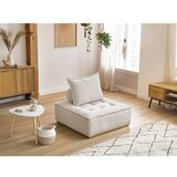Bobochic Paris Bijela fotelja od bouclé tkanine Elisa – | shoptok.hr