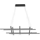  Ondaluce - LED prigušiva visilica na sajli MOVIDA LED/114W/230V crna | Eponuda.com