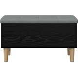  Klupa za odlaganje s jastučićem Crni hrast 82 x 42 x 46 cm - Crni hrast 82 x 42 x 46 cm | shoptok.hr