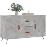  Komoda siva boja betona 100x36x60 cm od konstruiranog drva | Eponuda.com