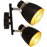 Candellux Lighting Crna stropna svjetiljka s metalnim sjenilom 41.5x10 cm Aleksandria – | shoptok.hr