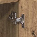  Kreveta Umjetnički hrast 90 x 34 x 80 cm Konstruirano drvo Slike