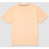 Solid Stone Emb T-shirt pale peach