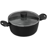 Michelino Meat pot s poklopcem Ø 28 cm Nora New Line, siva unutrašnjost Cijene