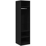  Ormar crni 50 x 50 x 200 cm od konstruiranog drva | Eponuda.ba