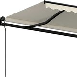 Tenda na automatsko uvlačenje 450 x 300 cm krem | Eponuda.com
