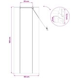 Rolo zavjesa Smeđa 50 x 160 cm Bambus | shoptok.hr