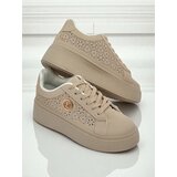 Resti Women's platform sneakers Callista ecru eco-leather | shoptok.hr