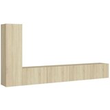  3-dijelni set TV ormarića boja hrasta sonome od iverice | shoptok.hr