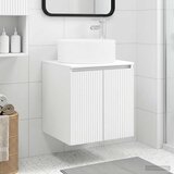  Umivaonik s policom za zid Bijela 49,5 x 44,5 x 65,5 cm | shoptok.hr