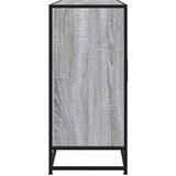 vidaXL Komoda Siva Sonoma 134x35x76 cm Konstruirano drvo | shoptok.hr