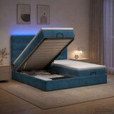  od pjene s madracem i LED-om Tamno plava 160 x 200 cm | shoptok.hr