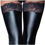 Noir Lace Shiny Thigh Fix (crna) - M | shoptok.hr