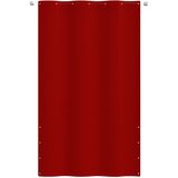 Balkonski zastor crveni 140 x 240 cm od tkanine Oxford | shoptok.hr