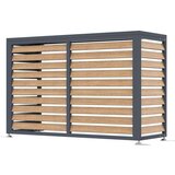  Westman maska za vanjsku jedinicu klime Boxa M | 56x140x92 | Drveni izgled | shoptok.hr
