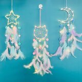 INF Stenski obesek z lovilcem sanj, boho chic dekoracija za spalnico, (21838538) | Shoptok.si