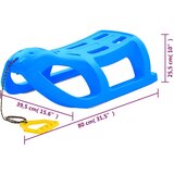  Saonice plave 80 x 39,5 x 25,5 cm od polipropilena | Eponuda.com