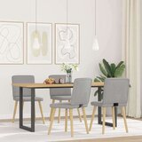  Jedilni stoli 4 kosi Cloud Grey Fabric, (21832349) | Shoptok.si