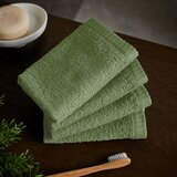 Catherine Lansfield Zeleni brzosušeći/od frotira pamučni ručnici u setu 4 kom 30x30 cm Quick Dry – | shoptok.hr
