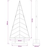  Metalno božićno drvce sa stalkom KUOPIO 150 cm Čelik Zlatno | shoptok.hr