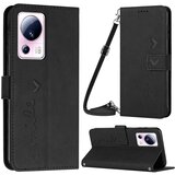 INORCO Za Xiaomi Civi 2 5G/13 Lite telefon denarnica torbica PU usnjena torbica s stojalom v obliki srca z naramnico, (22033842) | Shoptok.si