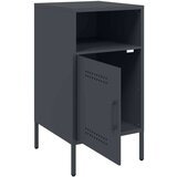 vidaXL Nočna omarica 2 kosa antracit 36x39x68 cm hladno valjano jeklo | Shoptok.si