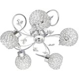  plafonski luster sophia 5xE27/15W/230V sjajni hrom/prozirno staklo | Eponuda.com