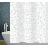 Diaqua Peva zavesa za prho Prisma (180 x 200 cm, Siva/Bela) | Shoptok.si