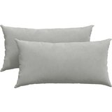 vidaXL Blazine za kavč 2 pcs Svetlo siva 80 x 40 cm blago | Shoptok.si