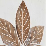  Umjetnički dekor 3 pcs Smeđa i bijela 40 x 40 x 1 5 cm | shoptok.hr
