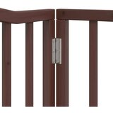 vidaXL Vrata za pse s vratašcima 12 panela sklopiva 960 cm drvo topole | shoptok.hr