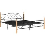 Furnova Posteljni okvir črn kovinski 180x200 cm, (21931760) | Shoptok.si