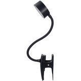 solight WO3001-B-LED prigušiva fleksibilna lampa sa stezaljkom LED/2W/5V 3000/4000/6500K crna | Eponuda.com
