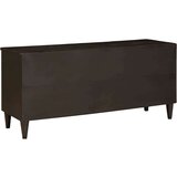 TV omarica Črna in zlata 100 x 33 x 46 cm trden mangov les, (5000064691) | Shoptok.si