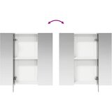  Kupaonski ormar s ogledalom Bijelo 70 x 14,5 x 70 cm | shoptok.hr