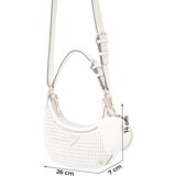 Guess Torba za čez ramo 'EMELDA' zlata / bela | Shoptok.si