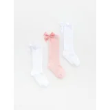 BABIES` KNEE-LENGTH SOCKS - bijela