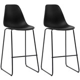  3-dijelni barski set plastični crni | shoptok.hr