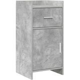 vidaXL Kreveta Betonska siva 40 x 36 x 80 cm Konstruirano drvo - Betonska siva | shoptok.hr
