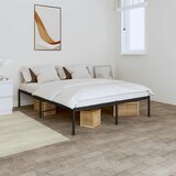 Metalni okvir za krevet crni 160x200 cm Cene
