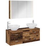  Set namještaja za kupaonicu 4 kom. Staro drvo | shoptok.hr