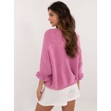 Italy Moda Sweater-MI-SW-2911.91-dark pink | Shoptok.si