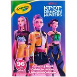 Crayola Crayola: K-Pop Demon Hunterji 96-stranski barvni zvezek s nalepkami Cene