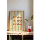 WALLXPERT Dekorativna slika u okviru - Multicolor MDF slika | Eponuda.com