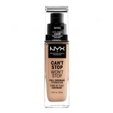 NYX Professional Makeup tekoča podlaga - Can't Stop Won't Stop Full Coverage Foundation - Natural (CSWSF07) | Shoptok.si