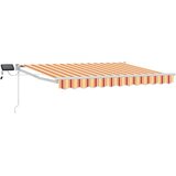 Ručna zlačivna tenda s LED diodama Šareni 3 5 x 2 5 m - Bijeli Šareni 3 5 x 2 5 m | shoptok.hr