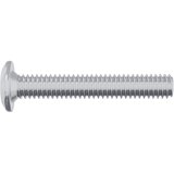  Vijak s plastičnom glavom 12 pcs Srebrno M6 x 35 mm Čelik | shoptok.hr